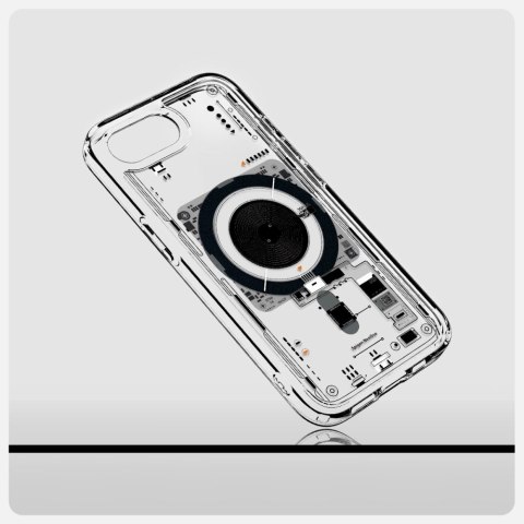 Etui case na iPhone 16e Neo One Ultra Hybrid MagSafe - przezroczyste SPIGEN
