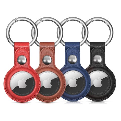 Etui do lokalizatora Apple AirTag z ekoskóry - 4 szt. HURTEL