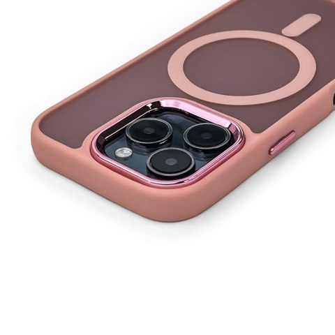 Etui na Samsung Galaxy S24 FE Fashion Case z MagSafe - różowe WOZINSKY