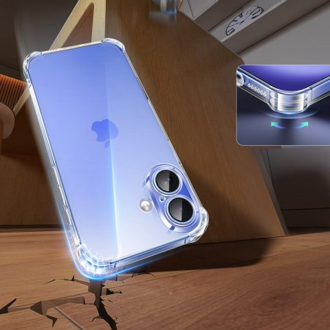 Etui ochronne na iPhone 16 Plus Bright Cushion CA101 - przezroczyste UGREEN