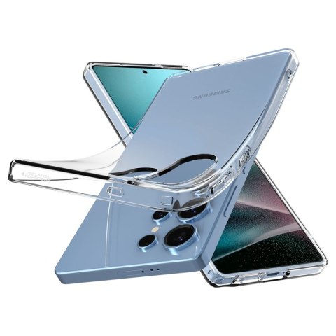 Etui pokrowiec na Samsung Galaxy S25 Ultra Liquid Crystal - przezroczyste SPIGEN