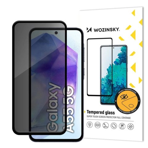 Szkło prywatyzujące Privacy Glass na Samsung Galaxy S25 Edge WOZINSKY