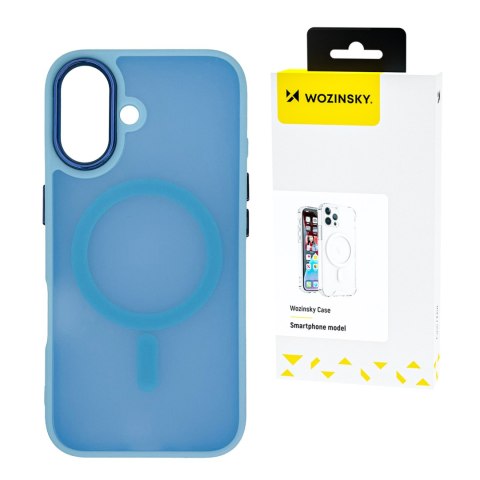 Etui plecki na Samsung Galaxy S25 Ultra Fashion Case MagSafe - niebieskie WOZINSKY