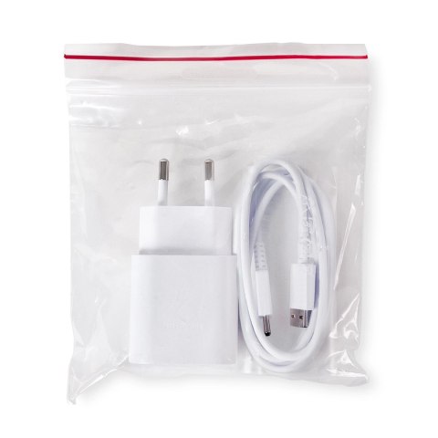 Ładowarka sieciowa Samsung USB-A 8W z kablem microUSB - biała SAMSUNG