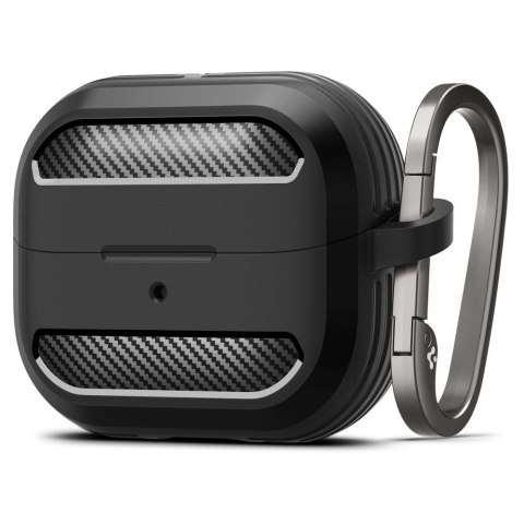 Etui na słuchawki Samsung Galaxy Buds 3 / 3 Pro Rugged Armor- czarne SPIGEN