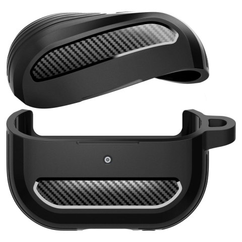 Etui na słuchawki Samsung Galaxy Buds 3 / 3 Pro Rugged Armor- czarne SPIGEN