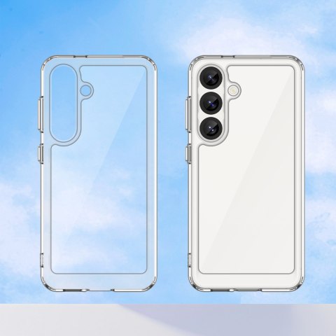 Etui z żelową ramką na Samsung Galaxy M06 5G Outer Space Case - przezroczyste