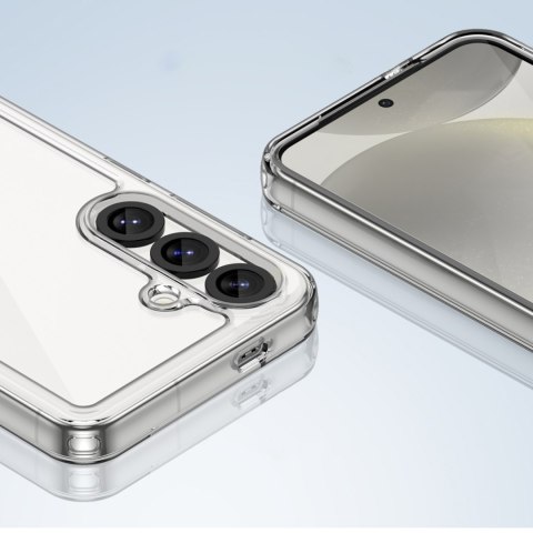 Etui z żelową ramką na Xiaomi Redmi Note 14 5G Outer Space Case - przezroczyste