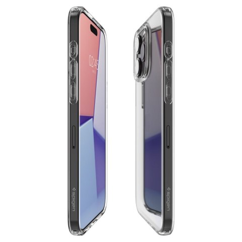 Etui na iPhone 15 Pro Max Liquid Crystal - przezroczyste SPIGEN