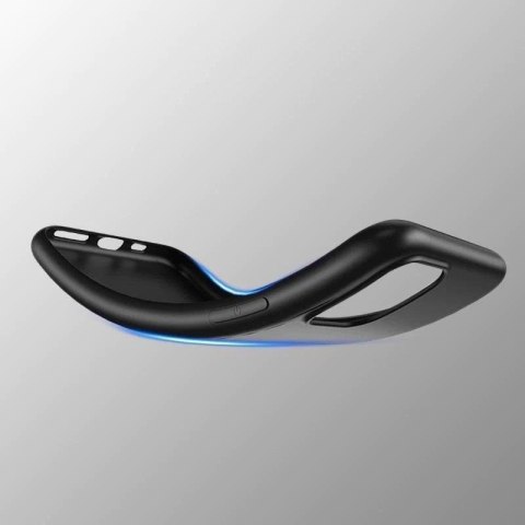 Żelowe elastyczne etui pokrowiec do iPhone 14 Pro Max Soft Case - czarny HURTEL