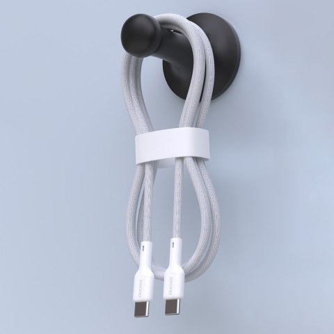 Kabel przewód USB-C 65W 2m - biały DUDAO