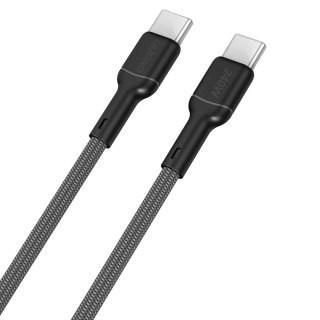 Kabel przewód USB-C PD 240W 2m - czarny DUDAO