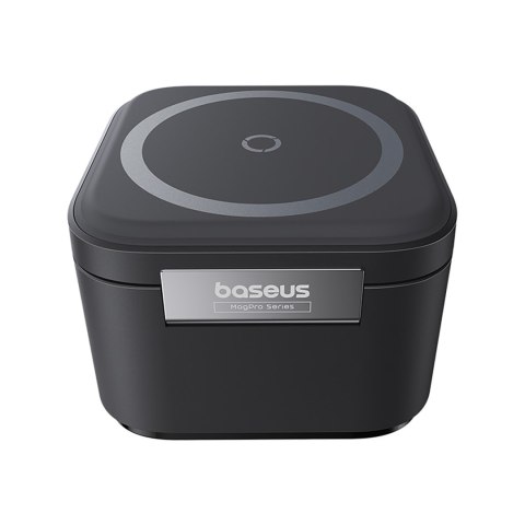 Ładowarka indukcyjna 3w1 do telefonu smartwatcha MagSafe 25W - czarna BASEUS