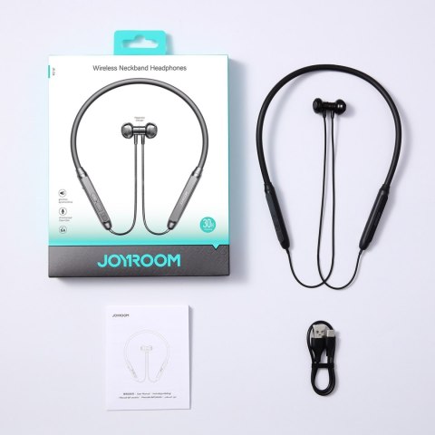 Słuchawki bezprzewodowe Bluetooth z pałąkiem - czarne JOYROOM