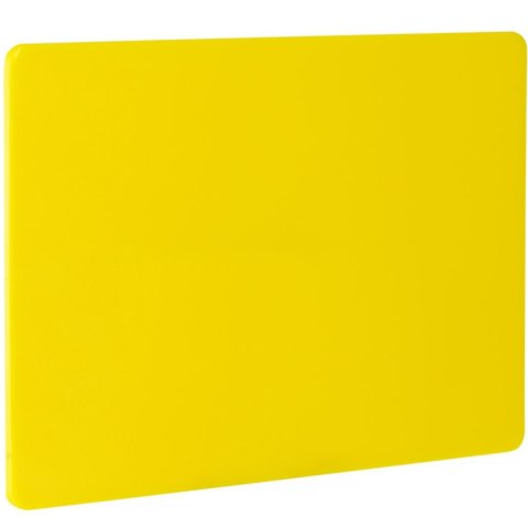 Deska do krojenia HACCP 600x400 mm - żółta Hendi