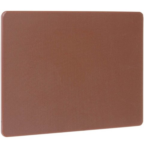 Deska do krojenia HACCP GN 1/2 325x265 mm - brązowa Hendi