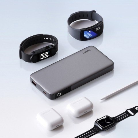 PB-Y41 Power Bank 10000mAh 30W 2xUSB PD 3.0 QC 3.0 LED AUKEY