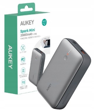 PB-Y57 Mini Power Bank 20000mAh 22.5W 2xUSB PD 3.0 QC 3.0 LED AUKEY