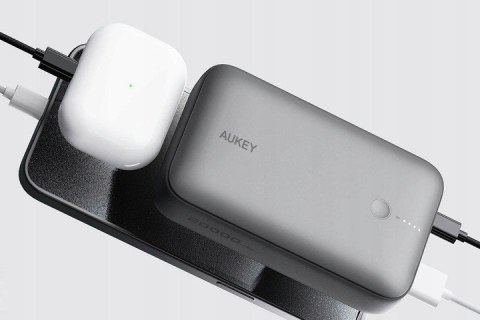 PB-Y57 Mini Power Bank 20000mAh 22.5W 2xUSB PD 3.0 QC 3.0 LED AUKEY