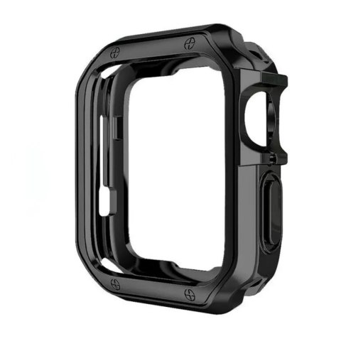 Etui na Apple Watch Series 4/5/6/SE 40 mm Soft Strong Watch Case - czarne HURTEL