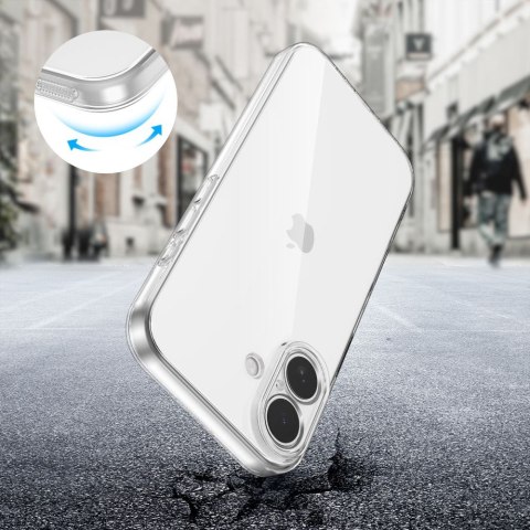 Etui ochronne plecki case na iPhone 17 FlexAir - przezroczyste Tech-Protect
