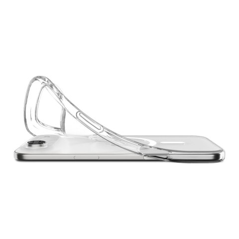 Etui pokrowiec na iPhone 17 Air MagSafe Liquid Crystal - przezroczysto-białe SPIGEN