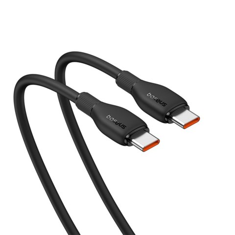Kabel przewód USB-C Pudding Series 100W 1.2m - czarny BASEUS