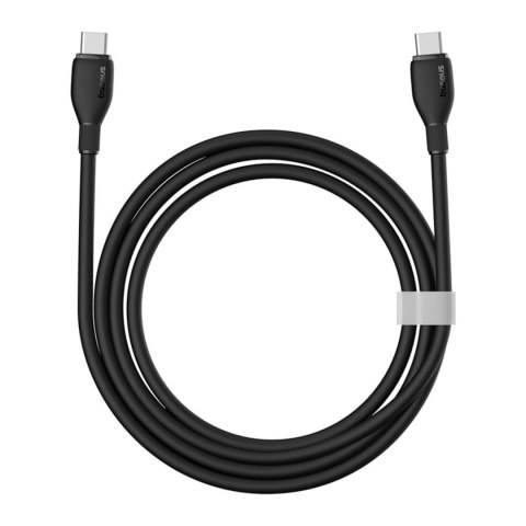 Kabel przewód USB-C Pudding Series 100W 1.2m - czarny BASEUS