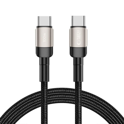 Kabel przewód USB-C UltraBoost Evo PD 100W 5A 2m - tytanowy Tech-Protect