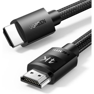 Kabel przewód audio wideo HDMI 4K 5m - czarny UGREEN