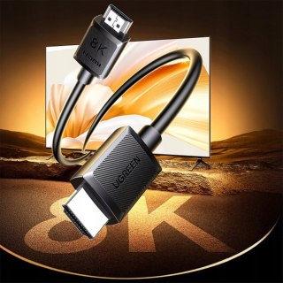 Kabel przewód audio wideo HDMI 4K 5m - czarny UGREEN