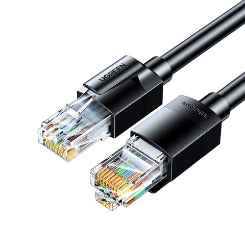 Kabel sieciowy Ethernet Cat 6 F/UTP RJ45 8m - czarny UGREEN