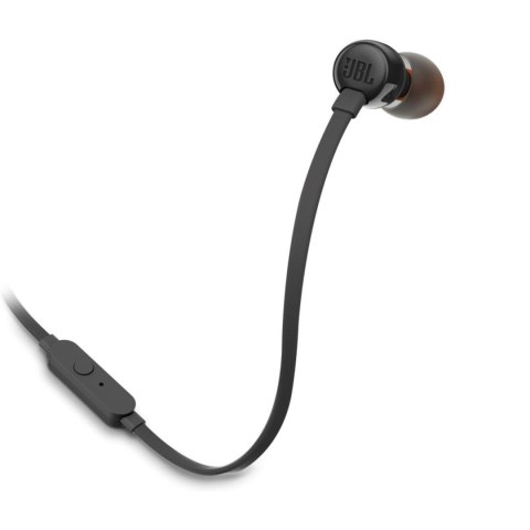 Słuchawki przewodowe douszne z pilotem JBL Tune 110 mini jack 3.5mm - czarne JBL