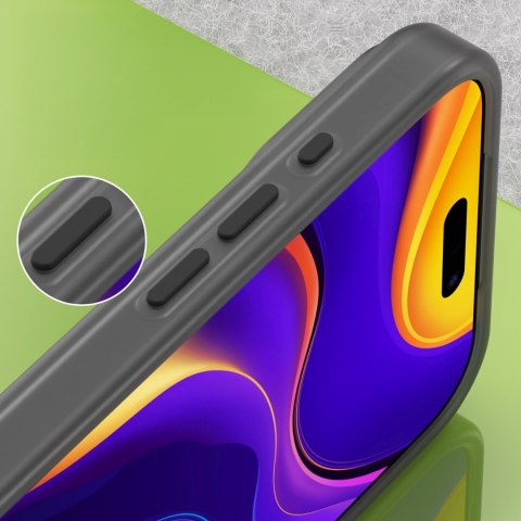 Etui case na iPhone 17 Pro Max Magnetic Abrasive MagSafe - matowe czarne HURTEL