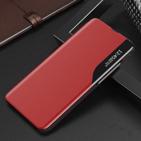 Etui z klapką podstawką do Samsung Galaxy S25 Eco Leather View Case - czerwone HURTEL