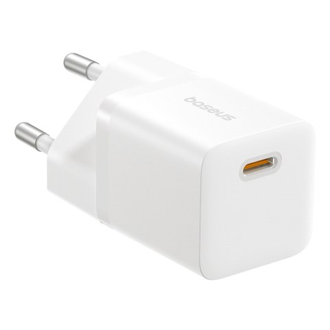 Ładowarka sieciowa USB- C GaN5 25W - biała BASEUS