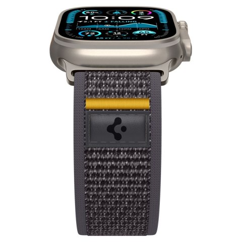 Pasek materiałowy na zegarek Apple Watch 44 / 45 / 46 / 49 mm Athlex Air - szary