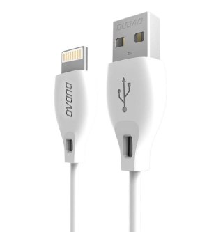 Przewód kabel USB-A - iPhone Lightning 2.4A 1m - biały DUDAO