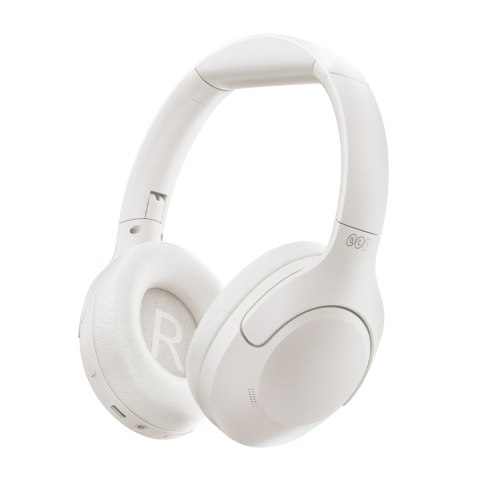 Słuchawki bezprzewodowe nauszne H3 Lite ANC Bluetooth - białe QCY