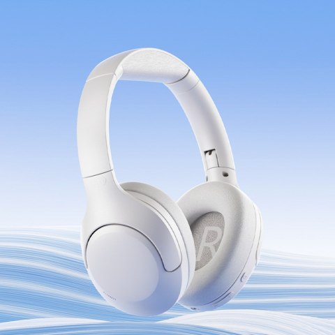 Słuchawki bezprzewodowe nauszne H3 Lite ANC Bluetooth - białe QCY