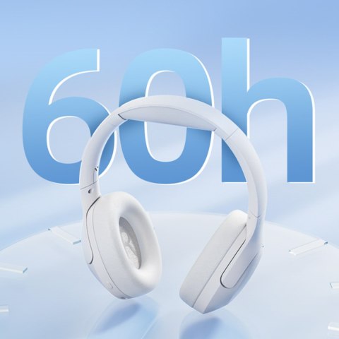 Słuchawki bezprzewodowe nauszne H3 Lite ANC Bluetooth - białe QCY