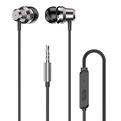 Słuchawki przewodowe dokanałowe X10PRO mini jack 3.5mm - czarne DUDAO