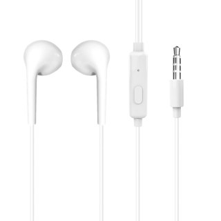 Słuchawki przewodowe douszne X10S mini jack 3.5mm 1.15m - białe DUDAO