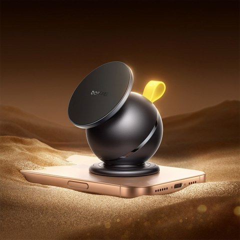 Uchwyt samochodowy magnetyczny do smartfona na deskę PrimeTrip VC1 Air MagSafe - czarny BASEUS