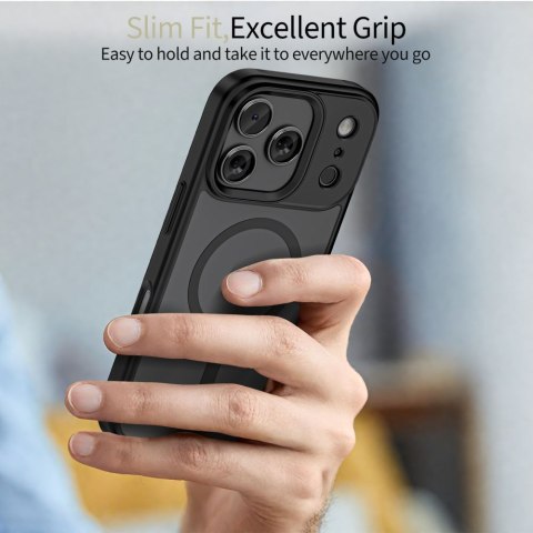 Etui case na iPhone 17 Pro MagMat XT 4-set MagSafe - czarny mat Tech-Protect