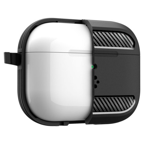 Etui na słuchawki AirPods Pro 3 Rugged Armor - czarny mat SPIGEN