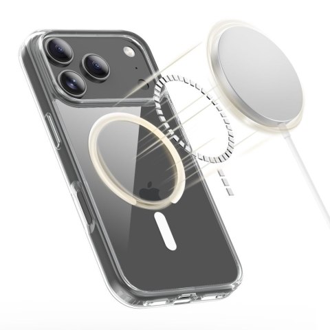Etui pokrowiec na iPhone 17 Pro FlexAir Hybrid MagSafe - przezroczyste Tech-Protect