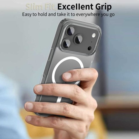 Etui pokrowiec na iPhone 17 Pro FlexAir Hybrid MagSafe - przezroczyste Tech-Protect