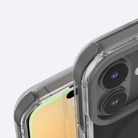 Etui silikonowe pokrowiec do iPhone 16 Plus Omni Mag Case - czarne AmazingThing