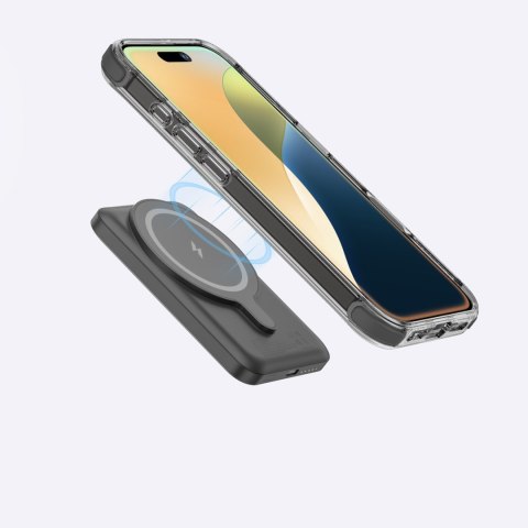 Etui silikonowe pokrowiec do iPhone 16 Plus Omni Mag Case - czarne AmazingThing